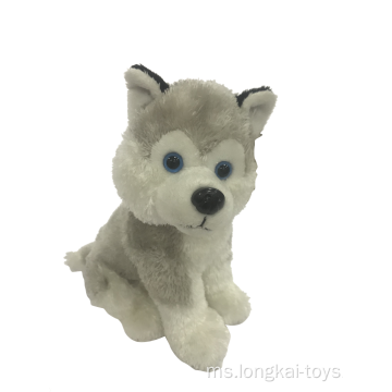 Anjing Salji Plush Putih